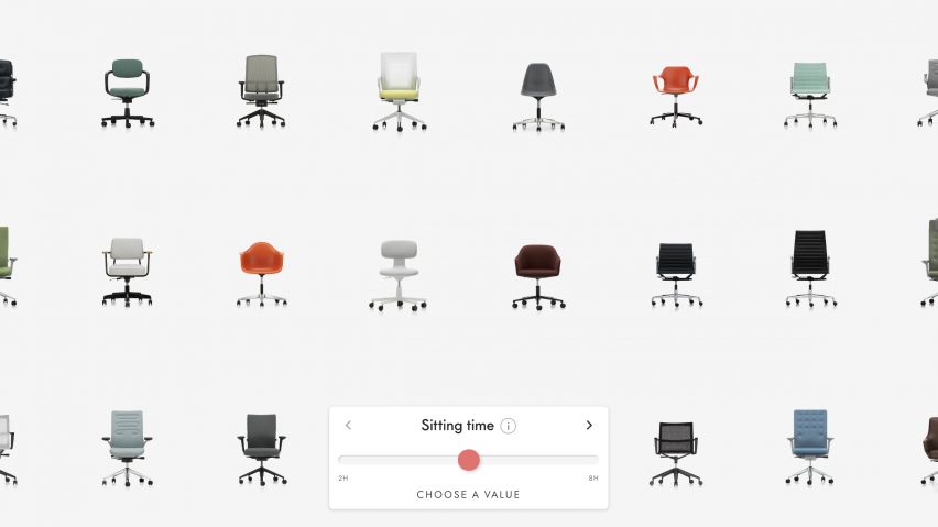 Vitra Chair Finder by Build in Amsterdam