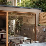 Exterior of Walled Garden house extension by Nimtim Architects
