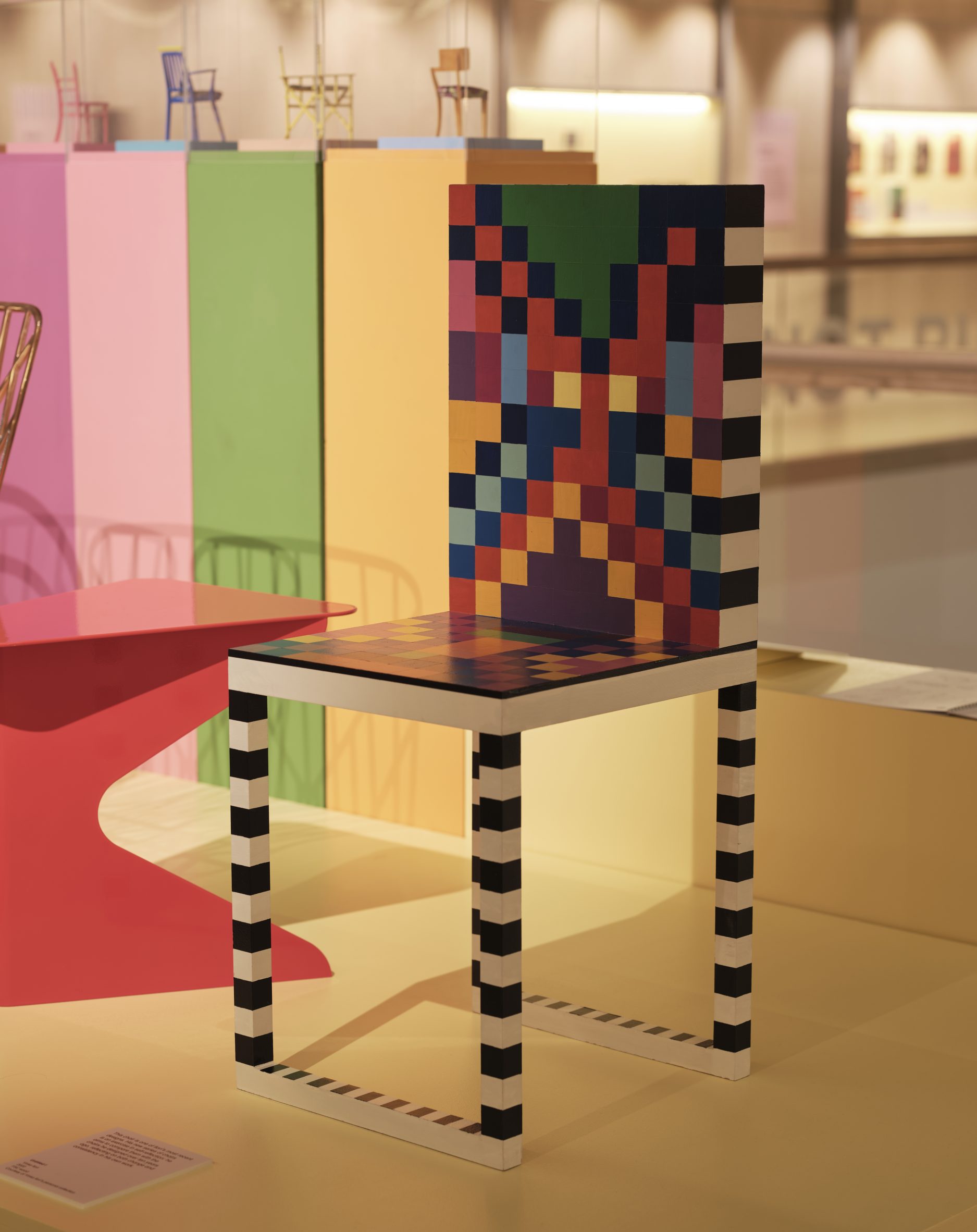 Photo of a colourful chair