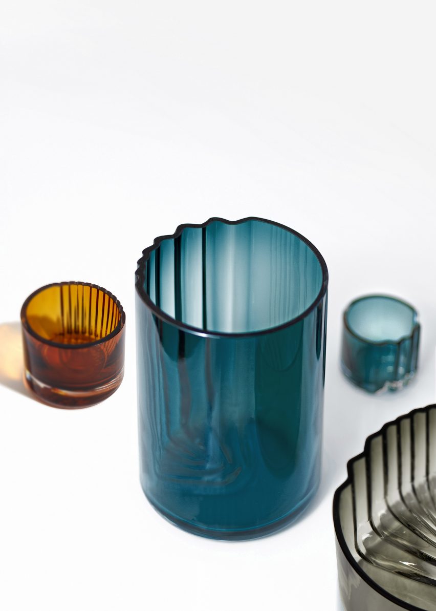 Pulse Vase, Tealight Holder and Bowl