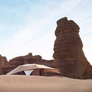 AW2 references Bedouin tents for resort in Saudi Arabia's AlUla desert