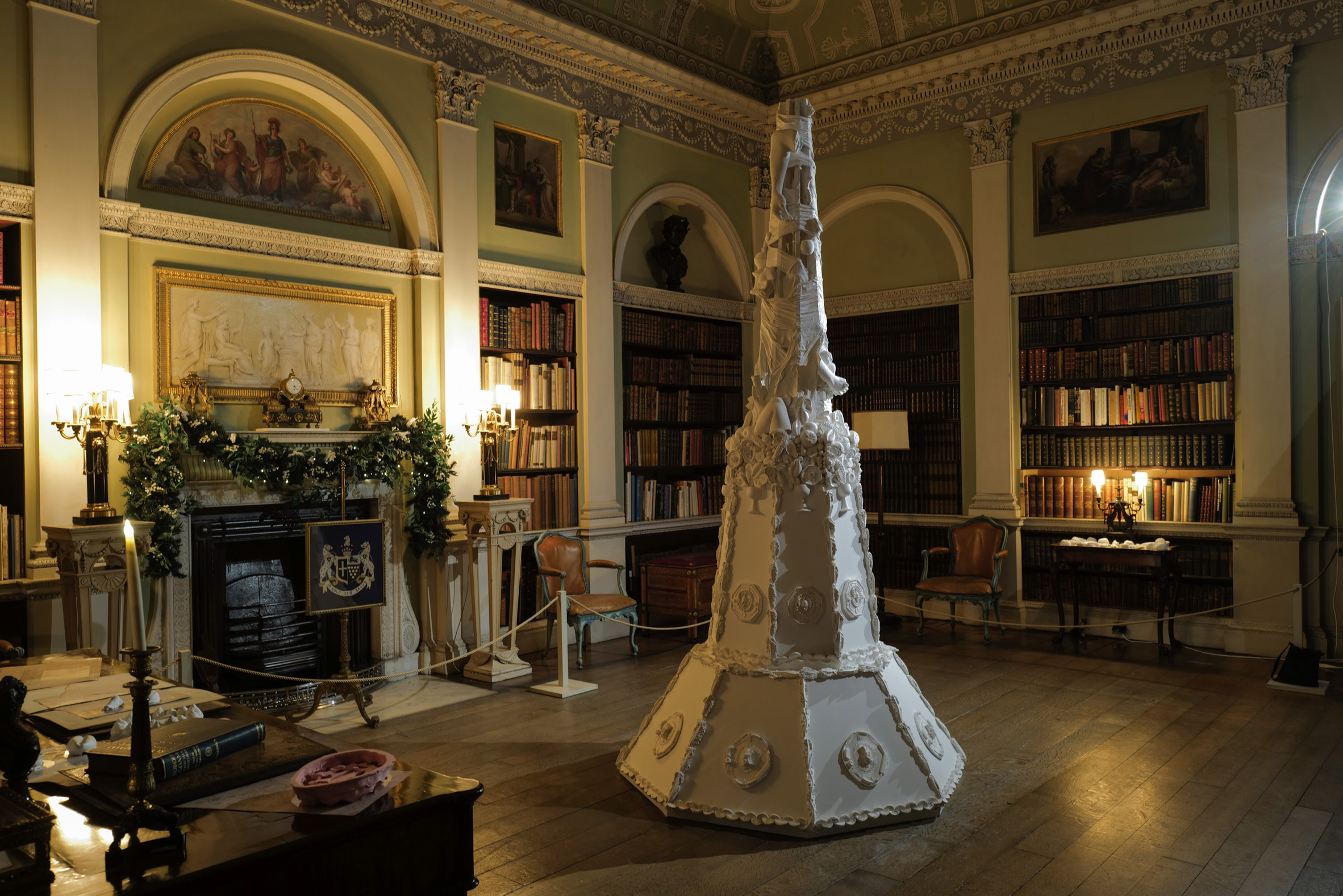 Long Live the Christmas Tree exhibition opens at Harewood House