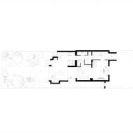 Floor plan of CLT House in London by Unknown Works