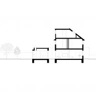 Section of CLT House in London by Unknown Works