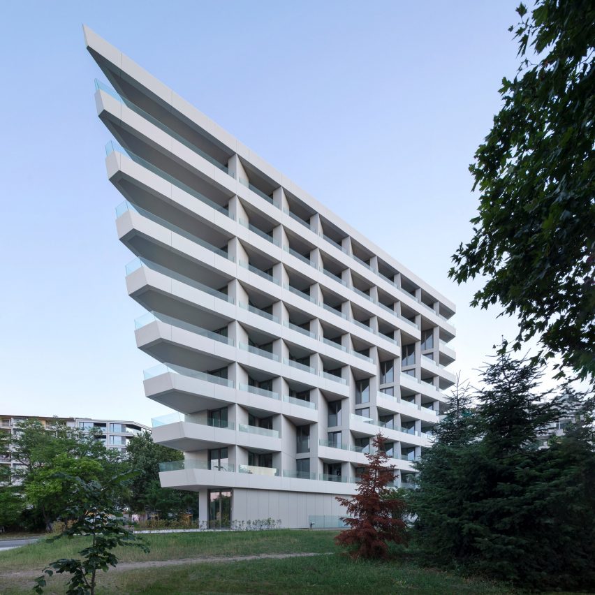 Exterior of Eos by Starh in Bulgaria