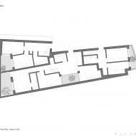 Ground floor plans of Forest Houses in London by Dallas Pierce Quintero