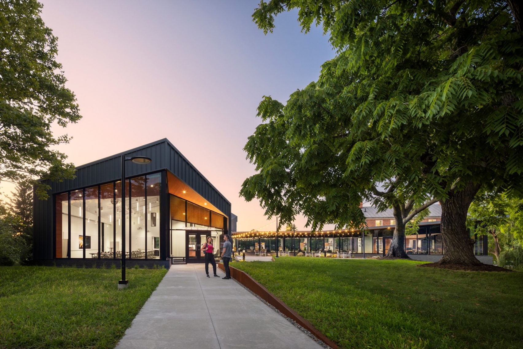 GBBN expands historic Pennsylvania residence with metal-clad education ...