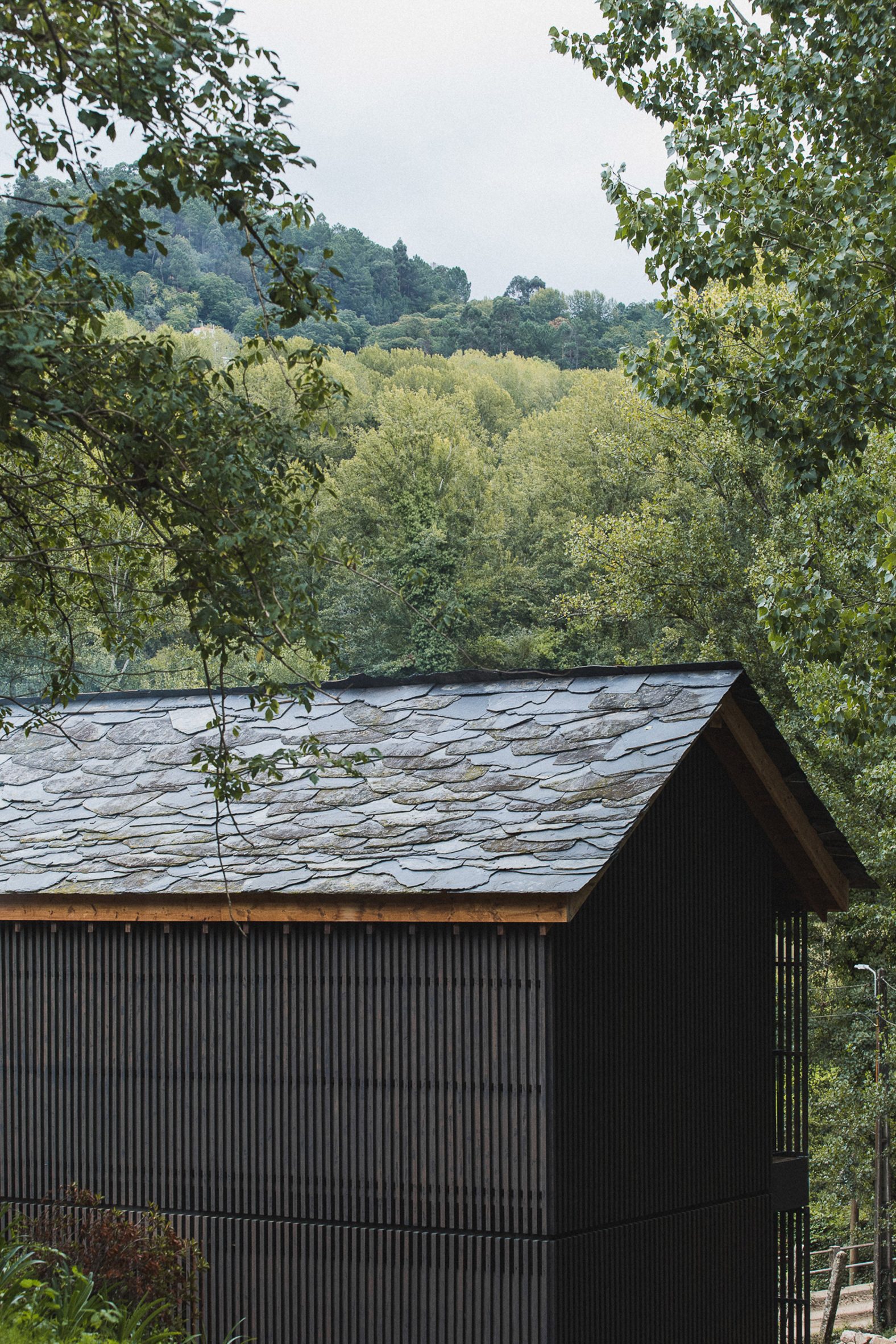 Roof of Granary House guesthouse by MIMA Housing