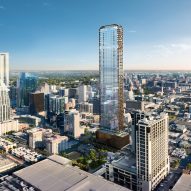 HKS unveils plans for brise soleil-wrapped supertall skyscraper in Austin