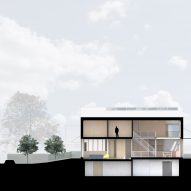 Section of House R by Eek en Dekkers in Eindhoven