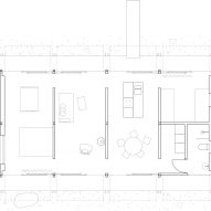 Floor plan of House Tjurpannan by HelgessonGonzaga