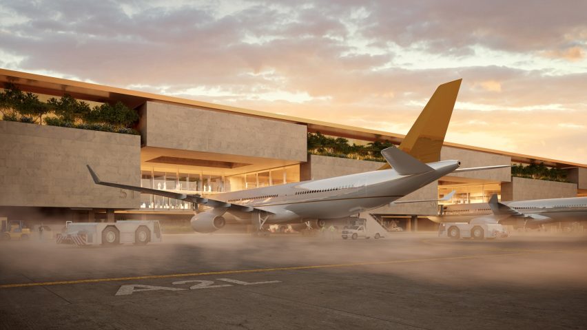 Международный аэропорт имени короля Салмана — третий аэропорт, который Foster + Partners проектирует в Саудовской Аравии.