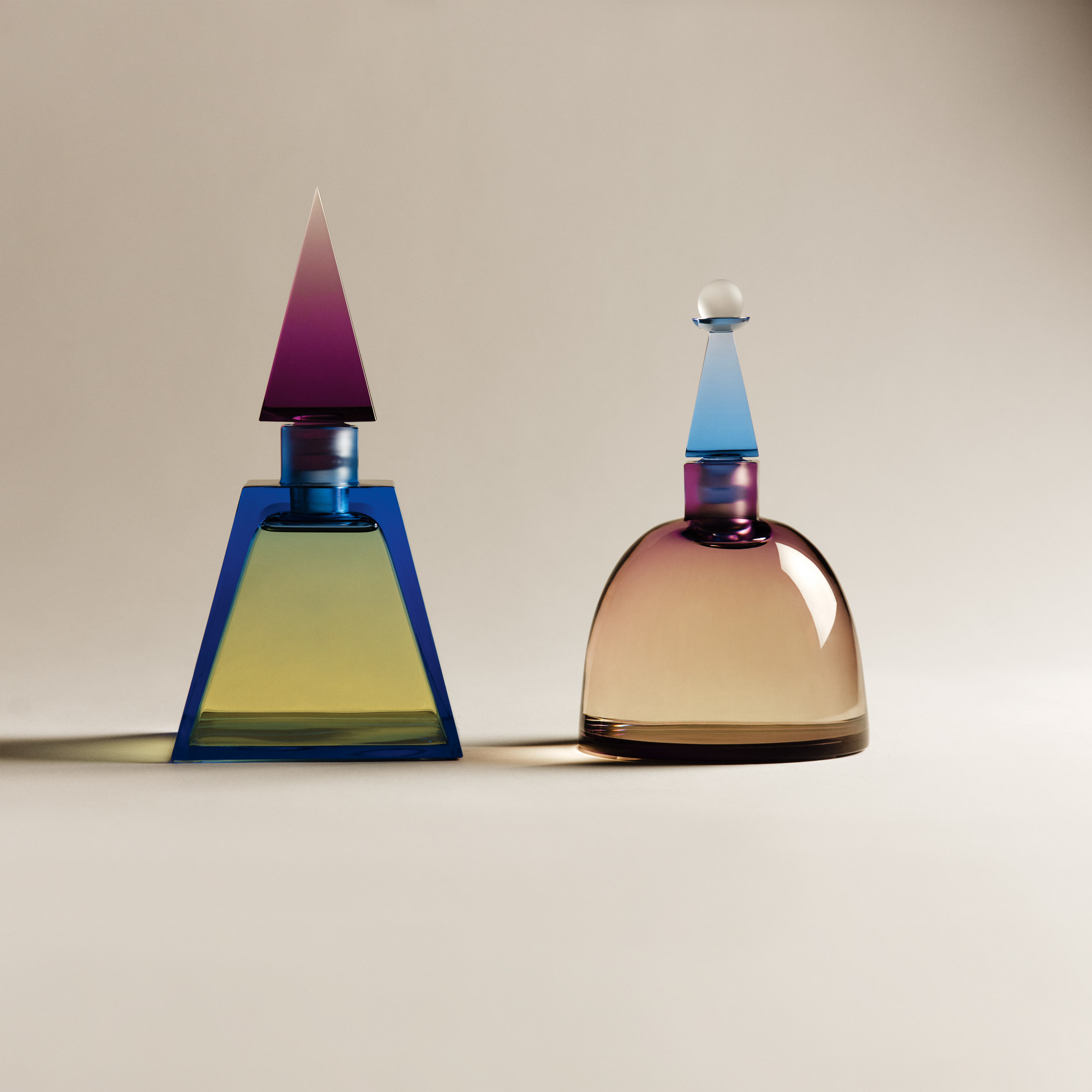 James Turrell creates perfume bottles informed by ancient stupas