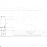 First floor plan of Lea Bridge Library by Studio Weave