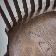 Smoke stained oak Lilla Åland chair
