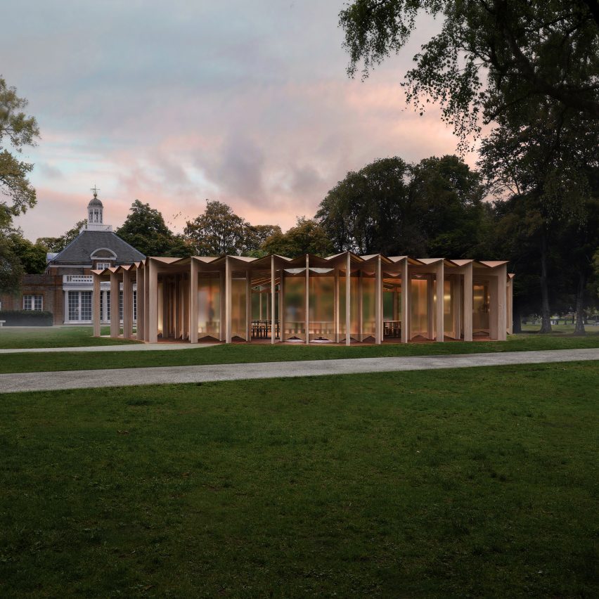 Lina Ghotmeh reveals design for 2023 Serpentine Pavilion