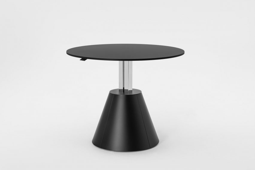 Table in tall position