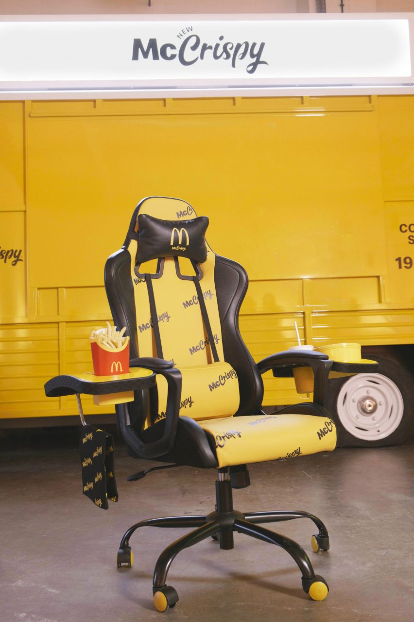 Yellow and Black gaming chair