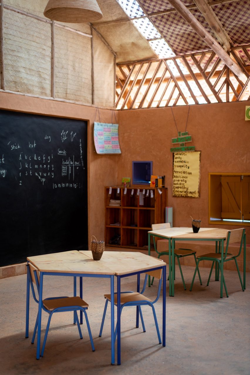 Classroom at the Mustardseed Junior School in Uganda