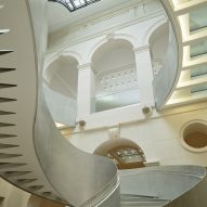 Interior of National Library by Bruno Gaudin Architectes