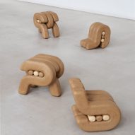 Nontalo children's stool by Eneris Collective and NaifactoryLAB