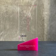"Beautiful" Dezeen named best business publication at PPA Independent Publisher Awards