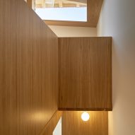 Stairwell in Rustic Renovation by Enrico Sassi