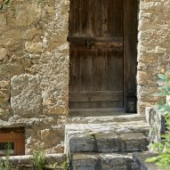 Entrance to Rustic Renovation by Enrico Sassi