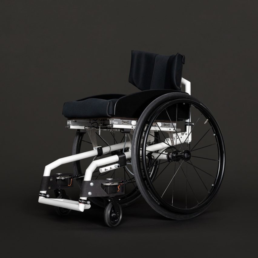 The Reagiro wheelchair in black