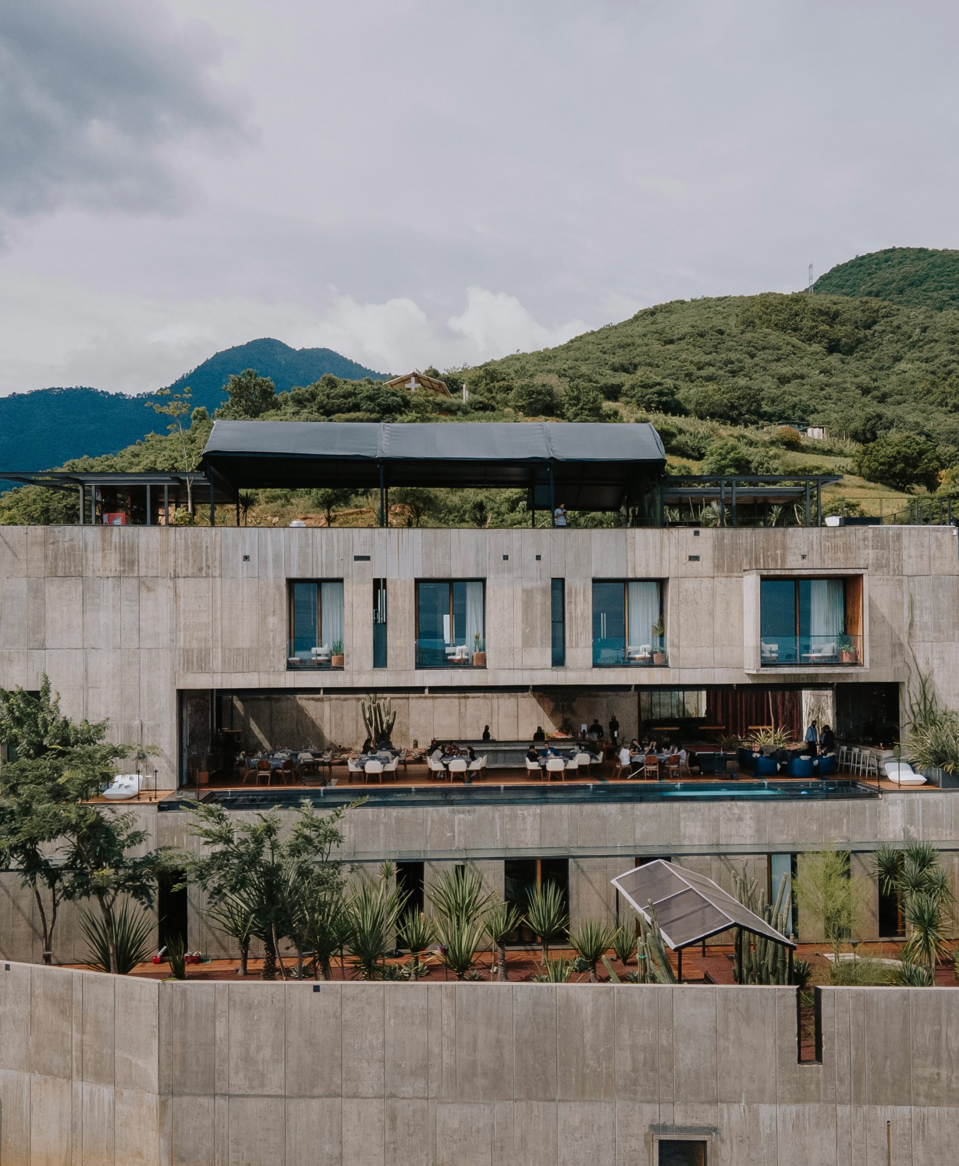 RootStudio designs sculptural Hotel Flavia in Oaxaca without plans