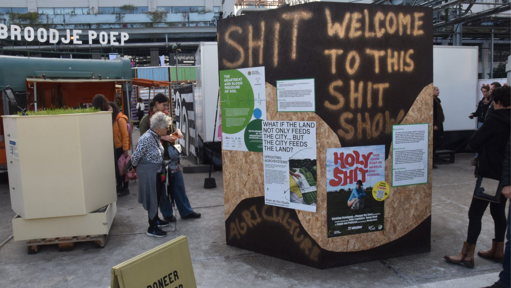 Shit Show at Dutch Design Week captured in Dezeen video