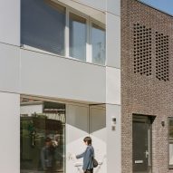 Space Encounters enlivens Utrecht apartment blocks with varied materials and finishes