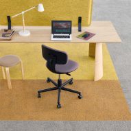 Desso Origin carpet tile collection by Tarkett among new products on Dezeen Showroom