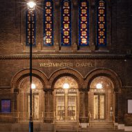 Exterior of Westminster Chapel by Scott Whitby Studio