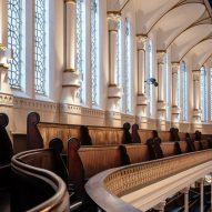 Interior of Westminster Chapel by Scott Whitby Studio