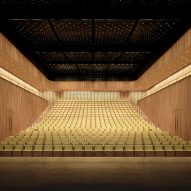 Interior of Yada Theatre by Group of Architects in Yixing, China