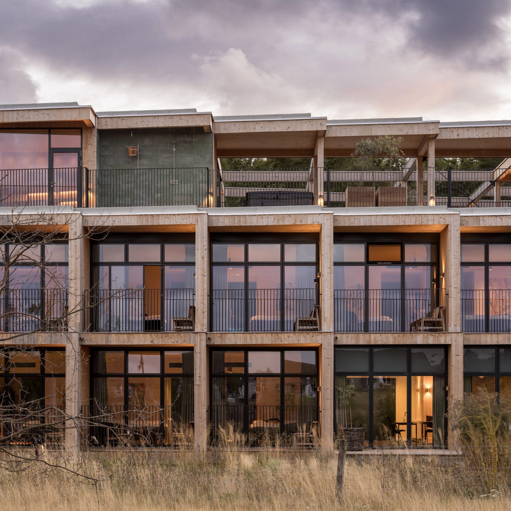 Photo inspiration: Fresh Look at Green Solution House 2 0 Is Clt Framed Hotel Designed