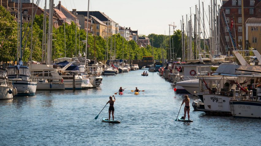Photograph of Copenhagen's harbour