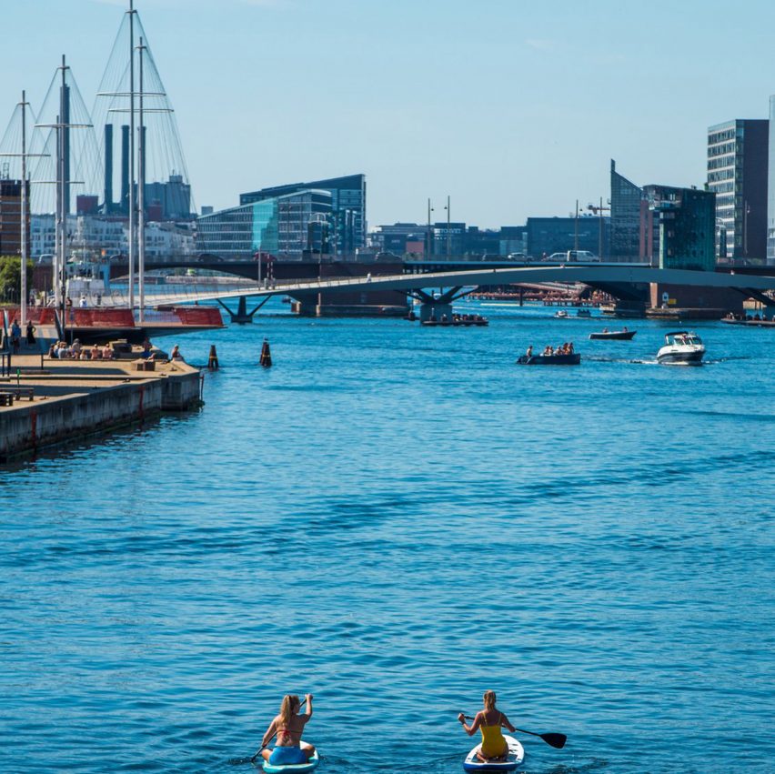 Photograph of Copenhagen's harbour