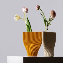 Image of vases and flowers