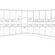 First floor plan of Amsterdam Overhoeks by Studioninedots