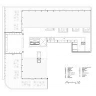 Floor plan of Panorama Penthouse by Bureau Fraai