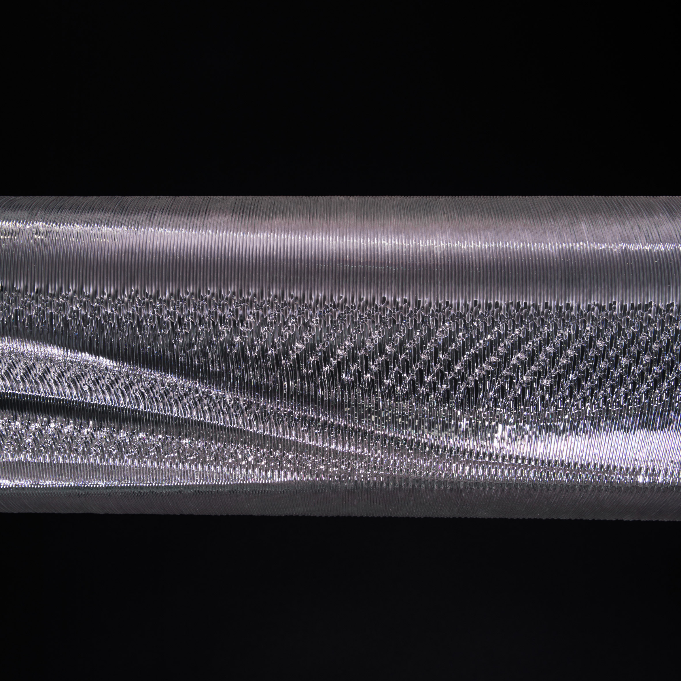 Close-up photo of the Systems Reef 2 tubing showing the texture of fine coils of plastic filament