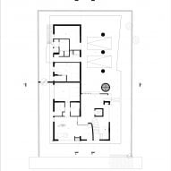 Ground floor plan of Cool House