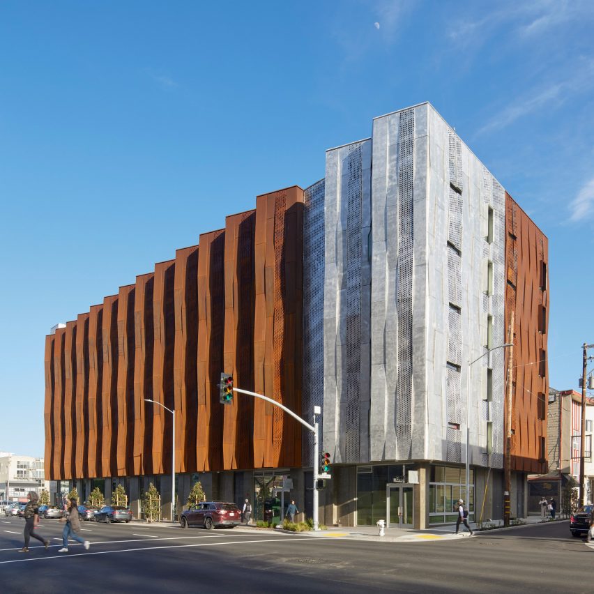 Social housing block by David Baker Architects