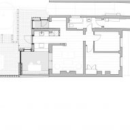 Floor plan of DB Apartment by Studio Hallett Ike
