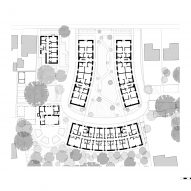 Floor plans of Stephen Taylor Court by FCBStudios