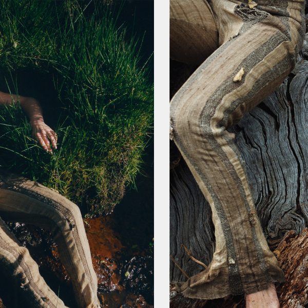 Helena Elston designs decomposable garments from mycelium