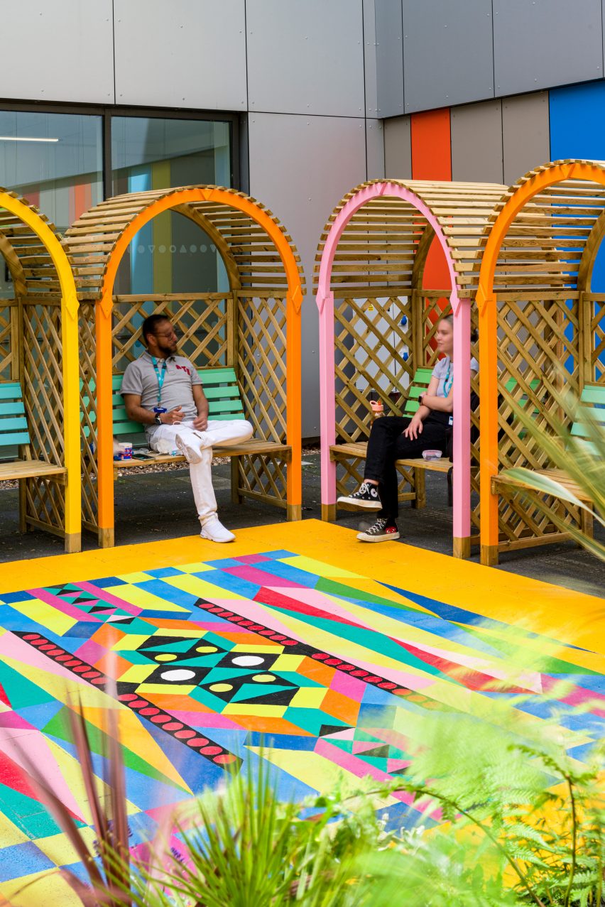 Seating by Morag Myerscough
