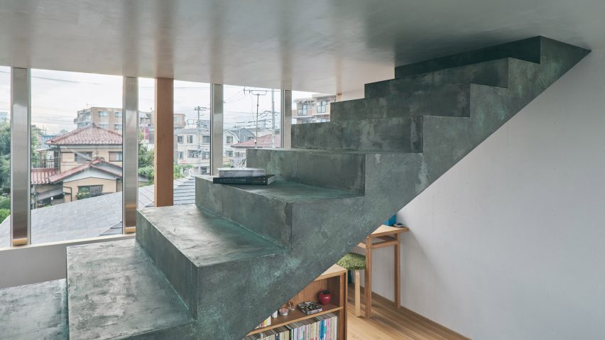 Staircase at Kappa House by Archipelago Architects
